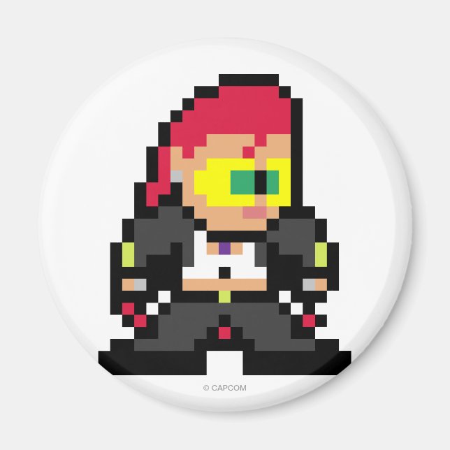 8-Bit C. Viper Magnet (Front)