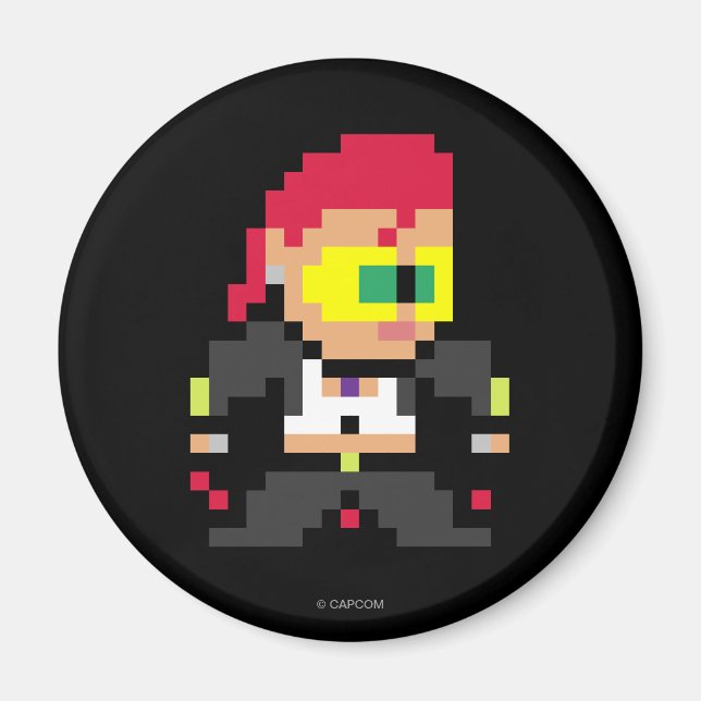 8-Bit C. Viper Magnet (Front)