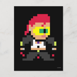 8-Bit C. Viper Postcard