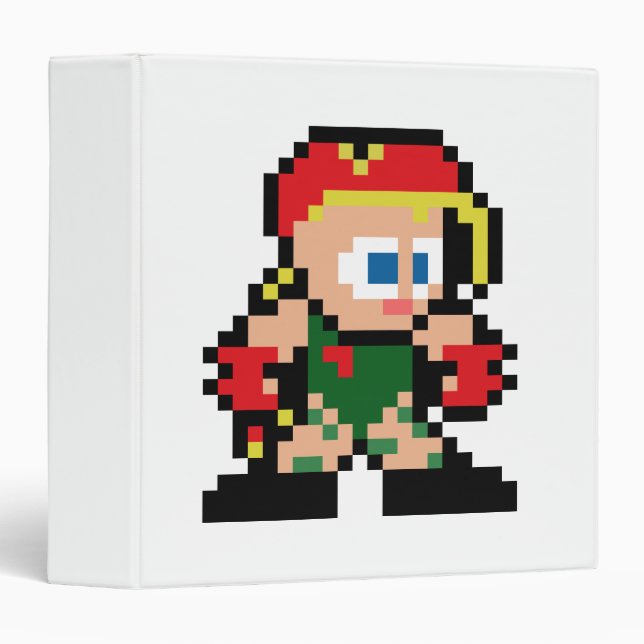 8-Bit Cammy Binder (Front/Spine)