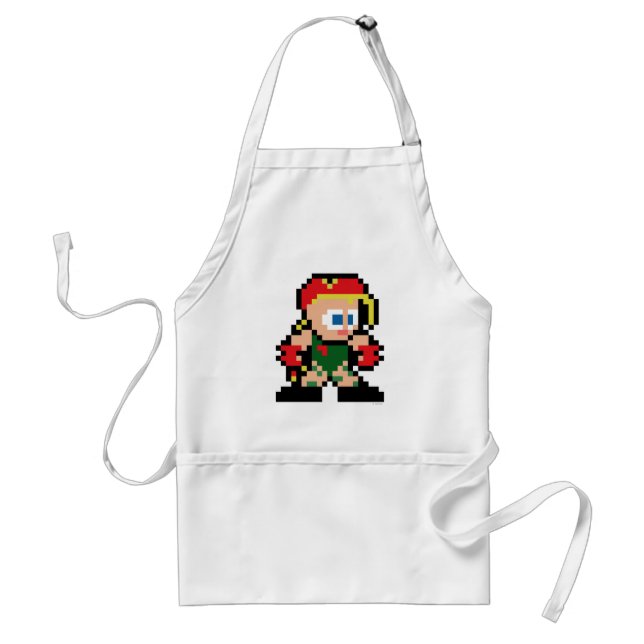 8-Bit Cammy Standard Apron (Front)