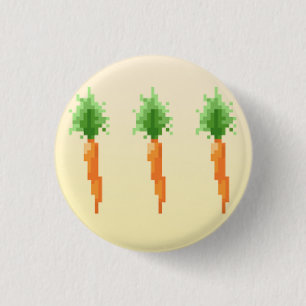 8 bit carrot Button