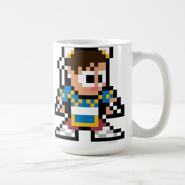 8-Bit Chun-Li Coffee Mug (Right)