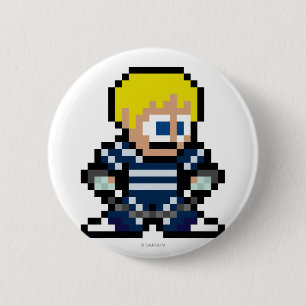 8-Bit Cody 2 Inch Round Button