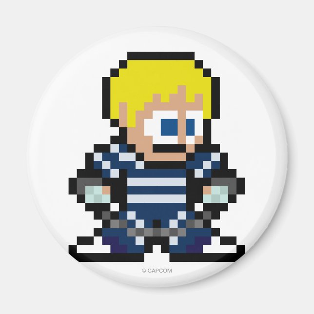 8-Bit Cody Magnet (Front)
