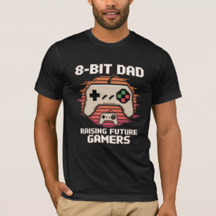 8-Bit Dad – Raising Future Gamers T-Shirt