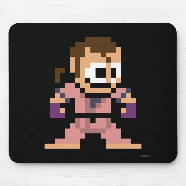 8-Bit Dan Mouse Pad (Front)