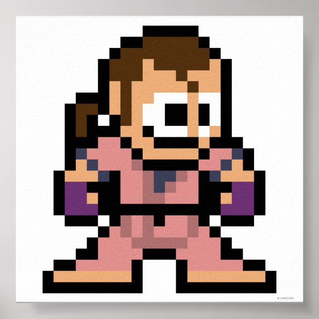 8-Bit Dan Poster (Front)