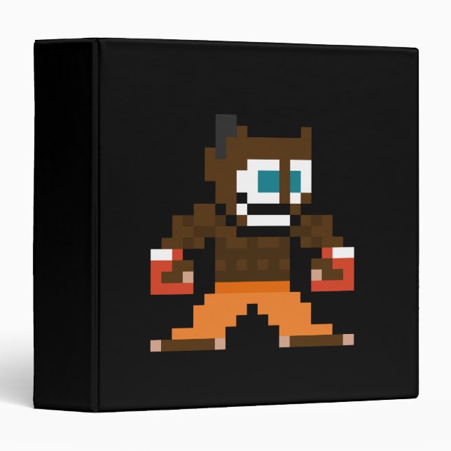 8-Bit Deejay Binder (Front/Spine)