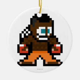 8-Bit Deejay Ceramic Ornament