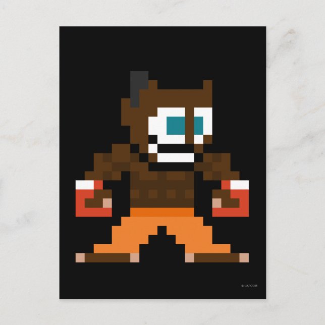 8-Bit Deejay Postcard (Front)
