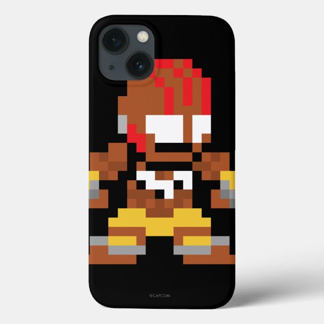 8-Bit Dhalsim Case-Mate iPhone Case (Back)