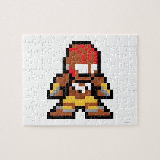 8-Bit Dhalsim Jigsaw Puzzle (Horizontal)