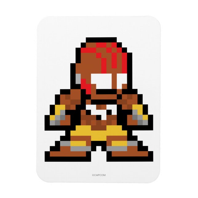 8-Bit Dhalsim Magnet (Vertical)