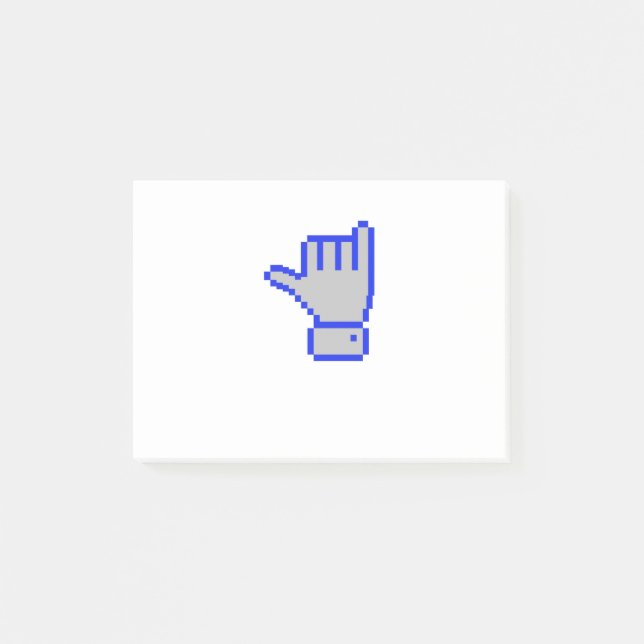 8 bit dude post-it notes (Front)