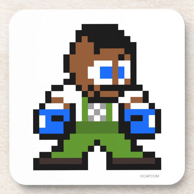 8-Bit Dudley Coaster (Front)