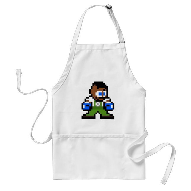 8-Bit Dudley Standard Apron (Front)