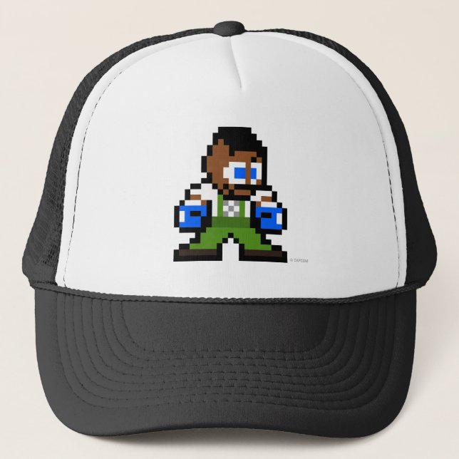 8-Bit Dudley Trucker Hat (Front)