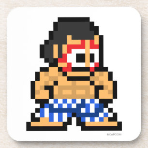 8-Bit E. Honda Coaster