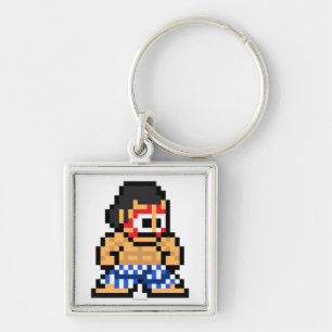 8-Bit E. Honda Keychain