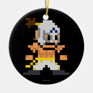 8-Bit El Fuerte Ceramic Ornament