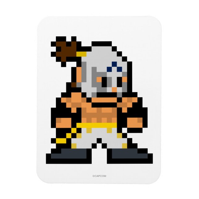 8-Bit El Fuerte Magnet (Vertical)