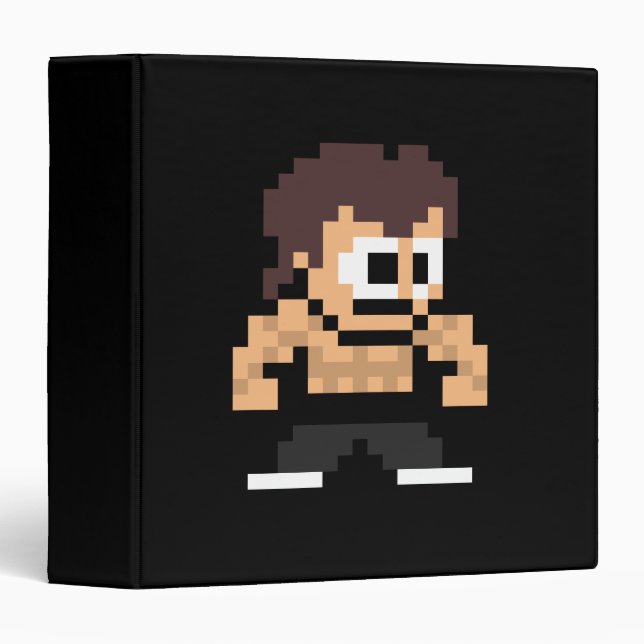 8-Bit Fei Long Binder (Front/Spine)