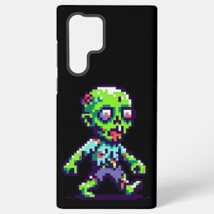8-bit funny zombie Halloween  Samsung Galaxy Case