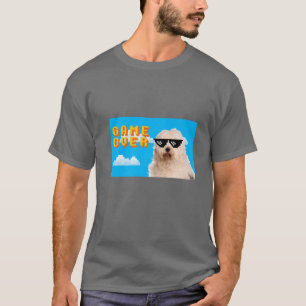 8-Bit Game Over Old English Sheepdog T-Shirt