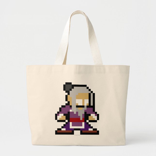 8-Bit Gen Large Tote Bag (Front)