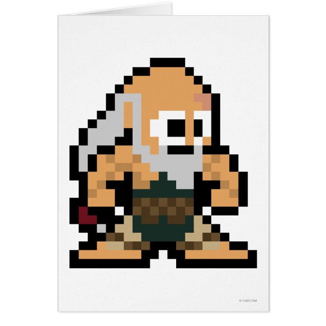 8-Bit Gouken (Front)