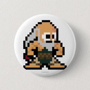 8-Bit Gouken 2 Inch Round Button