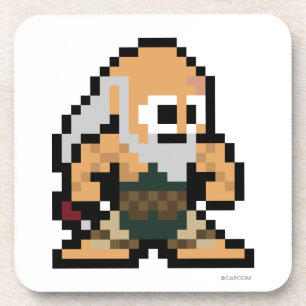 8-Bit Gouken Coaster