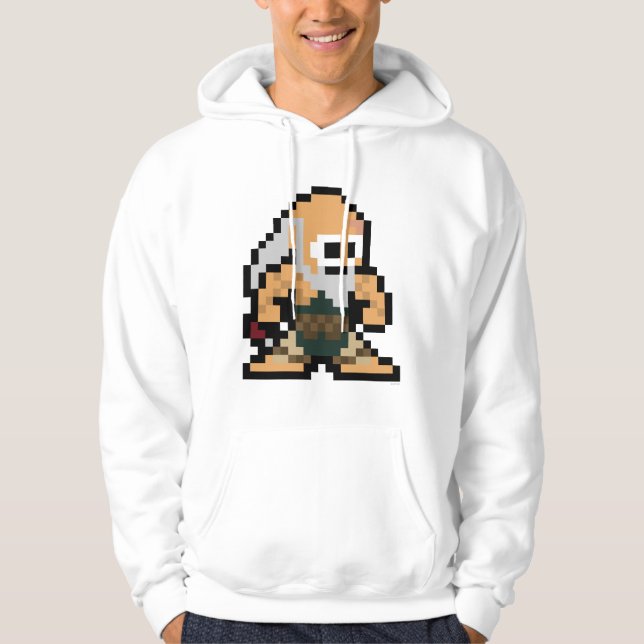 8-Bit Gouken Hoodie (Front)
