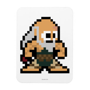 8-Bit Gouken Magnet