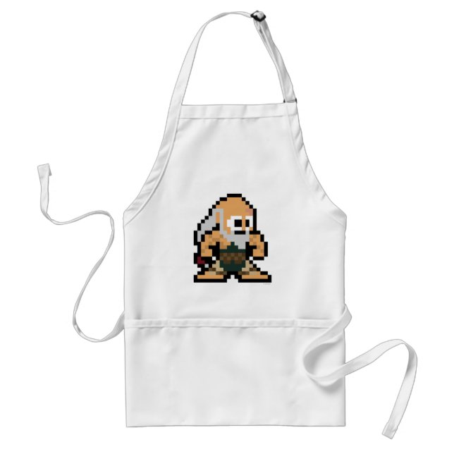 8-Bit Gouken Standard Apron (Front)