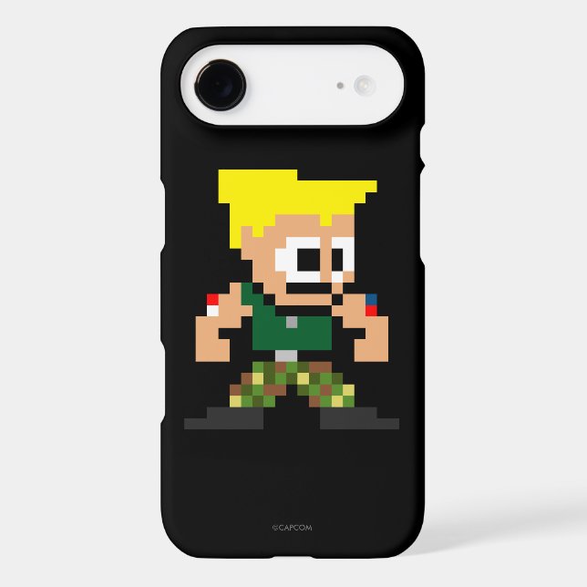 8-Bit Guile Case-Mate iPhone Case (Back)