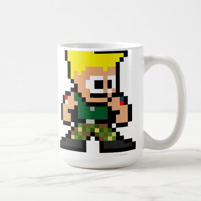 8-Bit Guile Coffee Mug (Right)