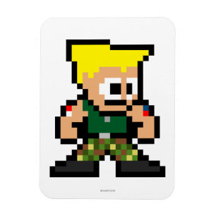 8-Bit Guile Magnet