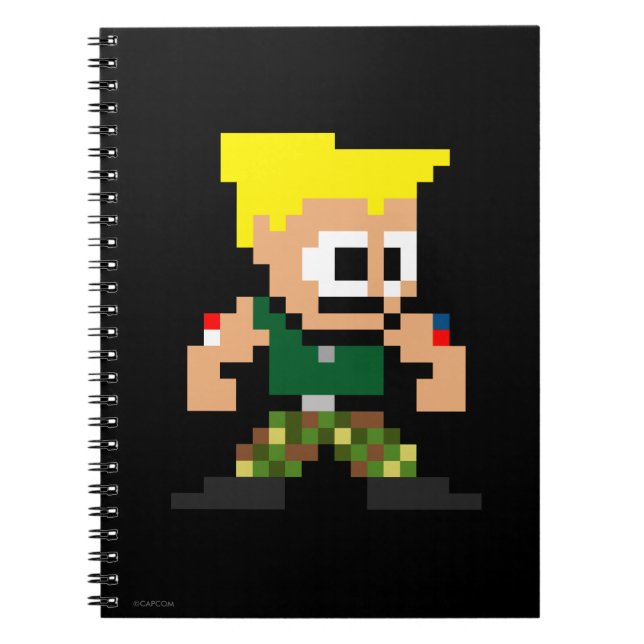 8-Bit Guile Notebook (Front)
