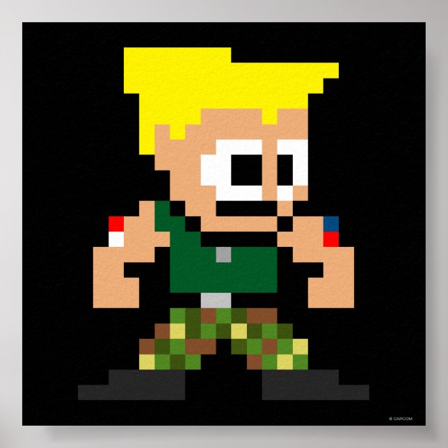 8-Bit Guile Poster (Front)