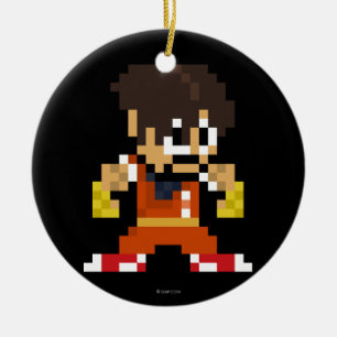8-Bit Guy Ceramic Ornament