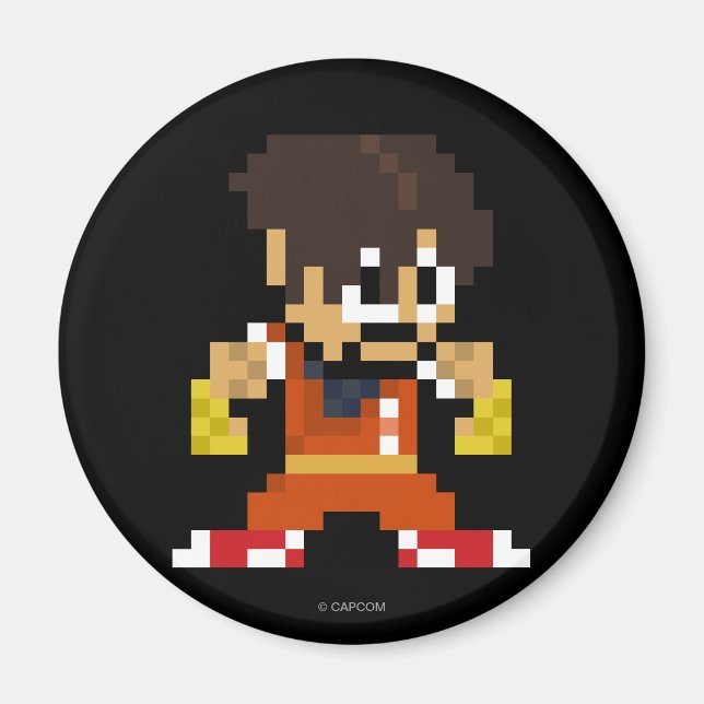 8-Bit Guy Magnet (Front)