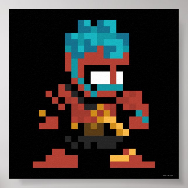 8-Bit Hakan Poster (Front)