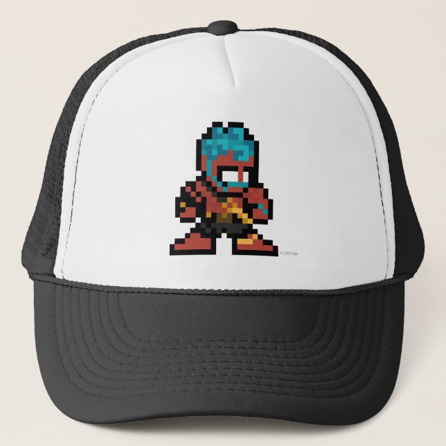 8-Bit Hakan Trucker Hat (Front)