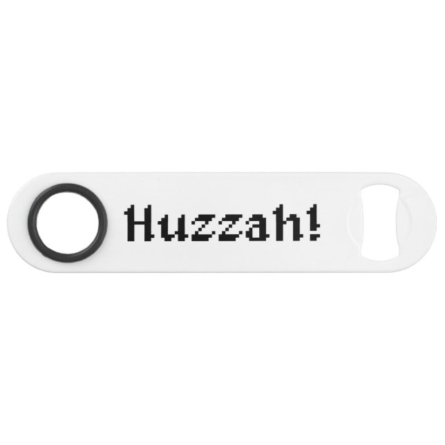 8 Bit Huzzah! Bar Key (Front (Horizontal))