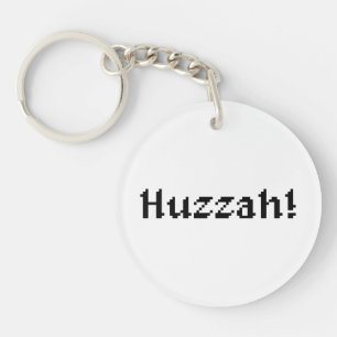 8 Bit Huzzah! Keychain