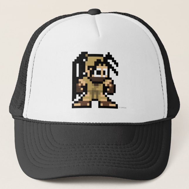 8-Bit Ibuki Trucker Hat (Front)