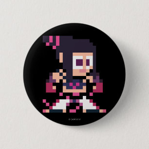 8-Bit Juri 2 Inch Round Button