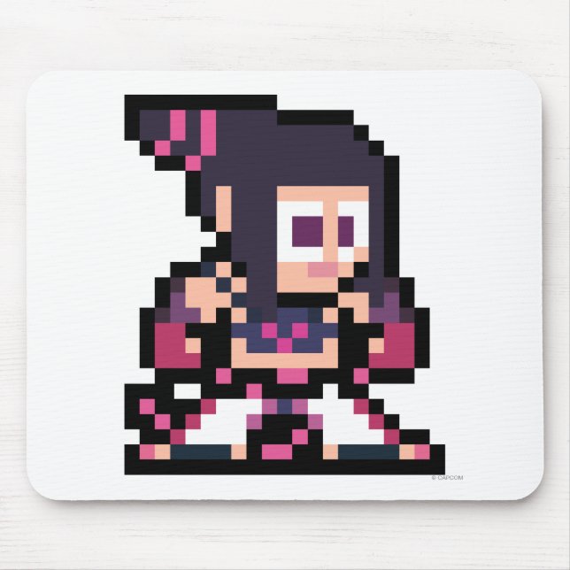 8-Bit Juri Mouse Pad (Front)